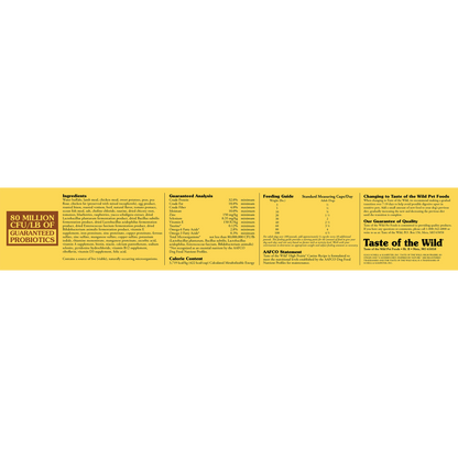Taste of the Wild High Prairie Grain Free ｜ Bison, Lamb, Venison
