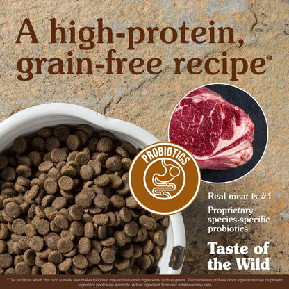 Taste of the Wild High Prairie Grain Free ｜ Bison, Lamb, Venison
